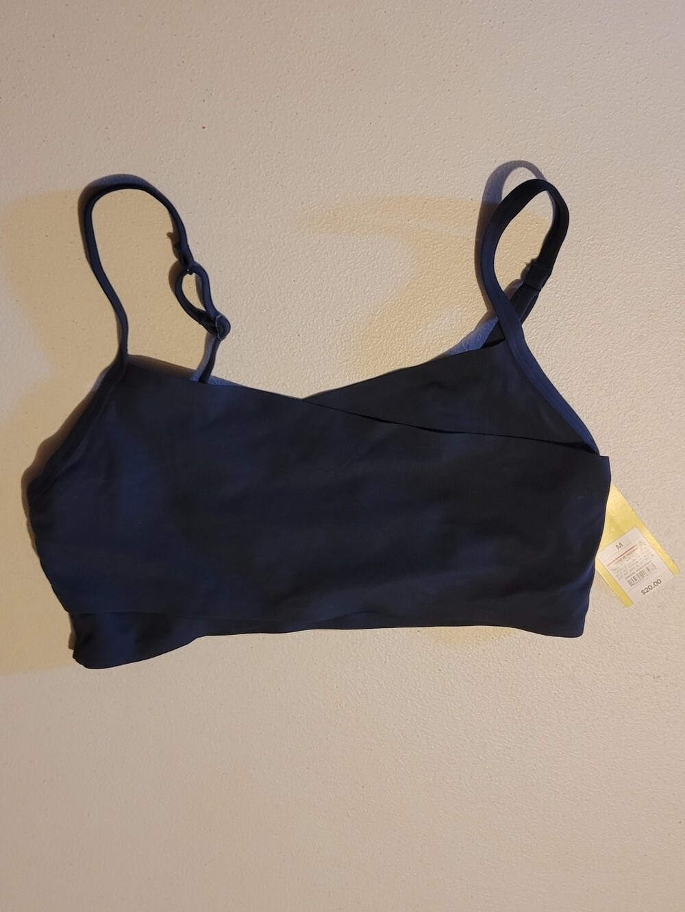 all in motion Navy Blue Women's Sports Bra with Adjustable Straps,  M